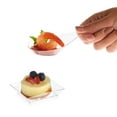 thumbnail image 6 of Mini Appetizer Plates and Tear Drop Spoons for Weddings (Clear, 72 Pieces), 6 of 10