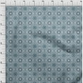 thumbnail image 4 of oneOone Silk Tabby Grayish Blue Fabric Tiles Sewing Craft Projects Fabric Prints By Yard 42 Inch Wide, 4 of 4
