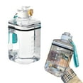 thumbnail image 2 of MOQIN Gallon Water Bottle 2.2 L Leakproof Sports Water Bottles Portable Plastic Water Bottle BPA-Free Big Water Jugs Reusable Gallon Water Container for Gym Outdoor Hiking, 2 of 9
