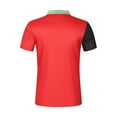 thumbnail image 6 of Men's Tops New Men's Short Sleeve Fashion Contrast Color Shirt, 6 of 6