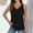 Black, variant on Womens Tank Tops Loose Fit V Neck Ruched Sleeveless Tops Casual Basic Shirts Bar Tops for Women Women's Top Satin Tops Women Silk Top Sequin Too Backless Top Women Bartender Top Women Breathe Top