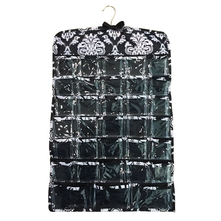 Black/wht Hanging Jewelry Organizer
