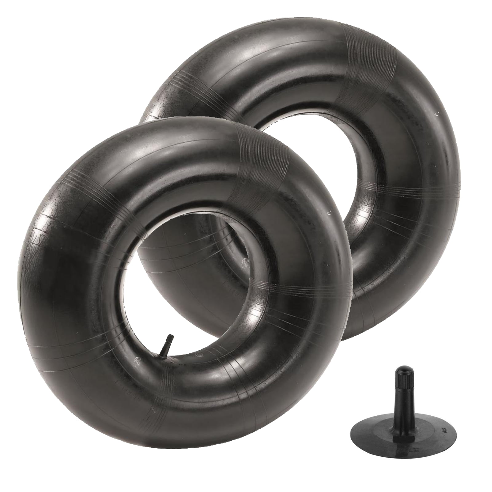 Industrial Tire Inner Tube with JS2 Metal Valve fits 6.00-9 6.00x9 6.90-9 6.90x9 9 Radial Bias Trailer Tire 