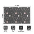 thumbnail image 5 of Dark Grey Mystical Pattern Door Rugs,Washable Non Slip Door Mats Indoor,Decorative Door Mats,Entry Mat Indoor for Entrance,Bedroom,Kitchen,Bathroom,20"x32", 5 of 6