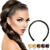 Hollywood Hair Braided Alice Band - Auburn Red