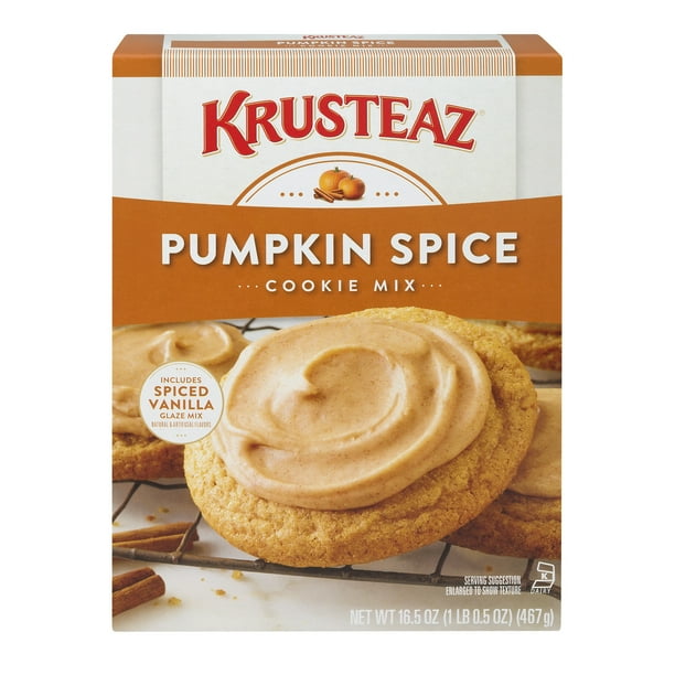 Krusteaz Bakery Style Pumpkin Spice Cookie Mix, 16.5Ounce Box