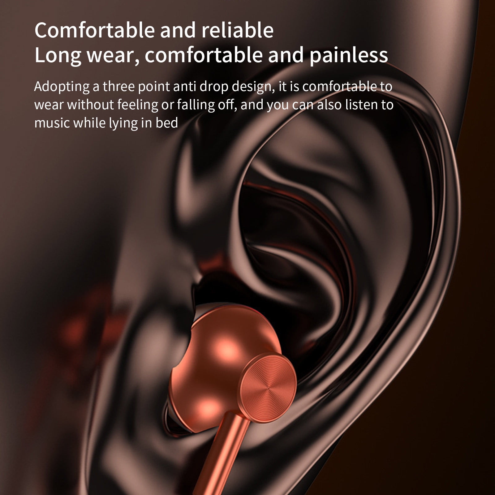 Ultra Open Ear Headphones Wireless Bluetooth - Ergonomic Pro Over The Ear Earbuds with Air-Like Silicone Design, Bone Conduction Headphones for Running, Workouts, and Fitness, Bluetooth 5.4(B)