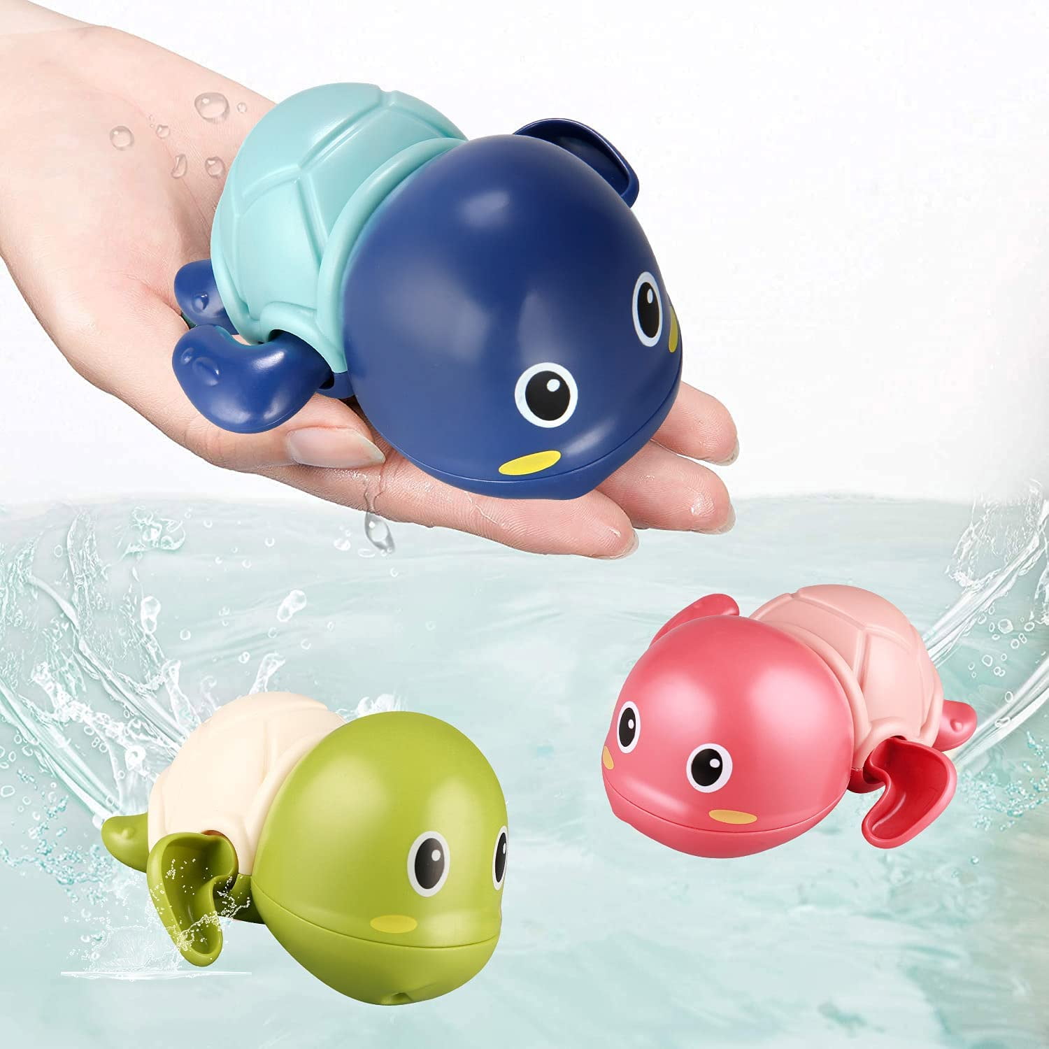 Swimming Animal Turtle Pool Toys Baby Girls Boys Kids Toddler Bath Toy * 