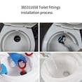RV Toilet Seal Kit 385311658 Flush Ball Replacement Part for Dometic