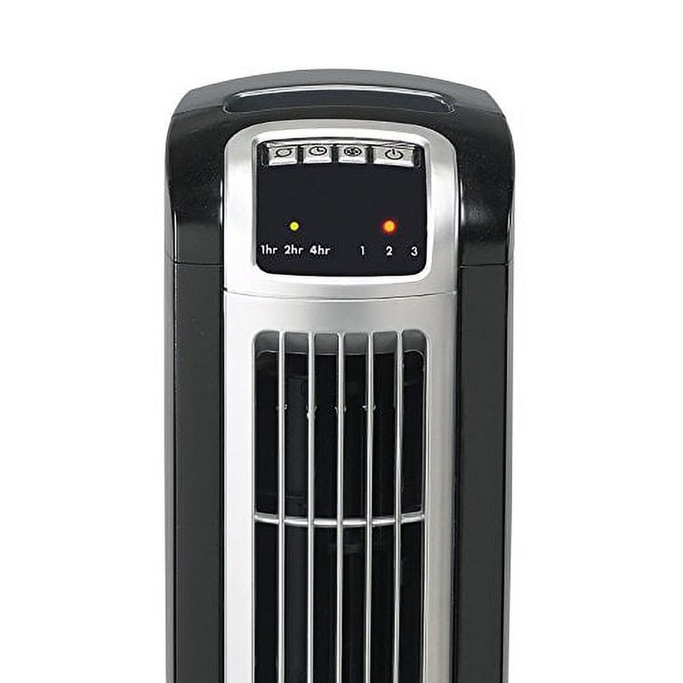 Lasko 2505 36 Tower Fan with Remote Control & Ionizer, Black