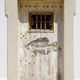 thumbnail image 2 of Pez de madera, creativo, decorativo, de madera, para Navidad, regalo, adorno, animal Bajo, 2 of 7