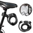 thumbnail image 5 of OKBYY Candado de código de Bicicleta - candado de Bicicleta con Ruedas antirrobo candado de combinación de Cinco dígitos Accesorios de Ciclismo de Cable para Bicicleta de montaña e-Bike(1.8m), 5 of 5