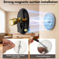 thumbnail image 4 of (4-Pack) Rechargeable Spotlight Indoor, Wireless LED Accent Lights with Remote & Timer, Dimmable Up Light for Indoor Plants, Artwork, Pictures & Trees, Stick on Mini Spotlights, 4 of 6