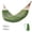 Army Green, variant on Portable Outdoor Ice Silk Mesh Hammock 100x51 Inches with Straps and Bag Anti-Flip Camping Swing Purple