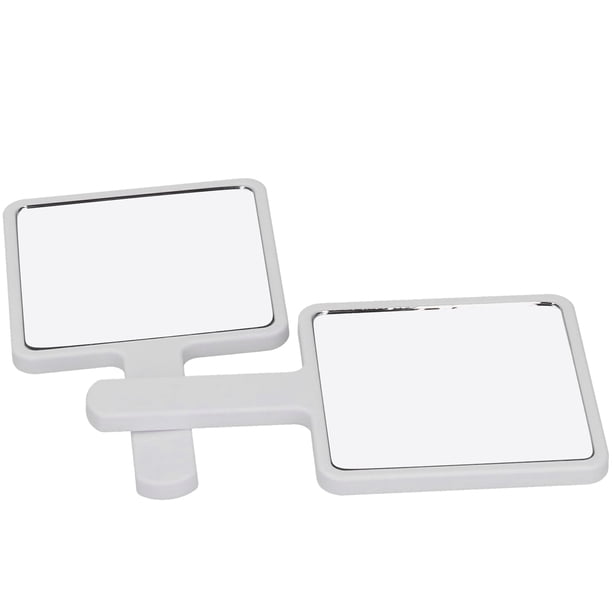 Espejo De Maquillaje De Mano, Espejo De Tocador Cuadrado Portátil, Herramienta Cosmética De Belleza Compacta, 2 Uds.