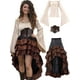 thumbnail image 1 of Disfraz de pirata Verceco para mujer con camisa, falda y corsé M, 1 of 8