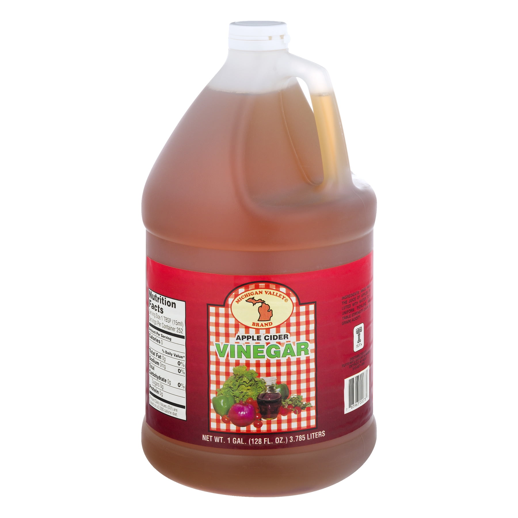 Michigan Valley Brand Apple Cider Vinegar, 128.0 FL OZ