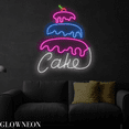 thumbnail image 2 of Glowneon Cake Neon Sign, Birthday Cake Led Sign, Bakery Wall Decor, 2 of 4
