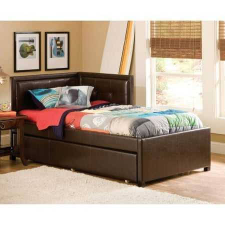 Full Bed Leather Insert Espresso Full Bed Leather Insert Espresso