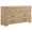Light Oak - Dresser, variant on Arielle 6-drawer Bedroom Dresser Cabinet Light Oak