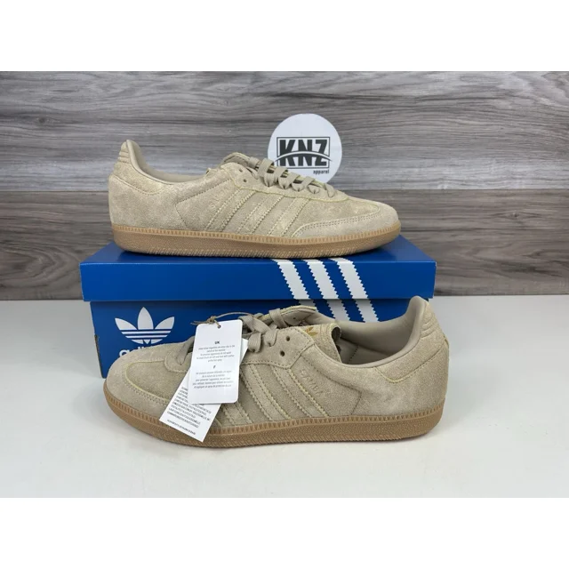 *Adi-das Samba Originals OG Clay Brown Oat Soccer Shoes (JI3210) Casual NEW
