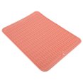 thumbnail image 4 of Dish Drainer Mat, Space Saving Widely Used  Dish Drying Mat  For Sink For Kitchen For Restaurant Pink, 4 of 8
