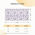 thumbnail image 5 of Picia Lavender Flowers Pattern Party Banner, Festive Decoration, Holiday Banner, Celebration Decor, Event Banner, Reusable Party Banner-Small, 5 of 8