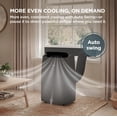 thumbnail image 5 of TCL 8,000 BTU Smart Portable Air Conditioner (Black) - 3-in-1 Cooling, Fan & Dehumidifier, Auto Swing, Matter-Enabled, Quiet Operation, Sleep & Auto Modes, Compact Window Fit 20”-59” - W8P95-B5, 5 of 25