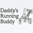 thumbnail image 2 of CafePress - Daddy's Running Buddy Infant Bodysuit - Baby Light Bodysuit, Size Newborn - 24 Months, 2 of 4