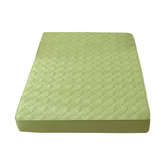 EUDIDV Comfortable Luxurious Sheet Queen Size Fitted Sheet- Protective Cover For Bed Mattress- Pocket Fitted Sheet- Winter Warm Breathable NonSlip For Skin Care Bed Sheet Cotton Quilted Fitted S Soft