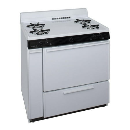 Premier - 36" Freestanding Gas Range - White
