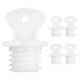 thumbnail image 1 of 5pcs botella caliente botella topper sellón de silicona tapones de goma para botellas tope de tope de agua reemplazo de tapón, 1 of 7