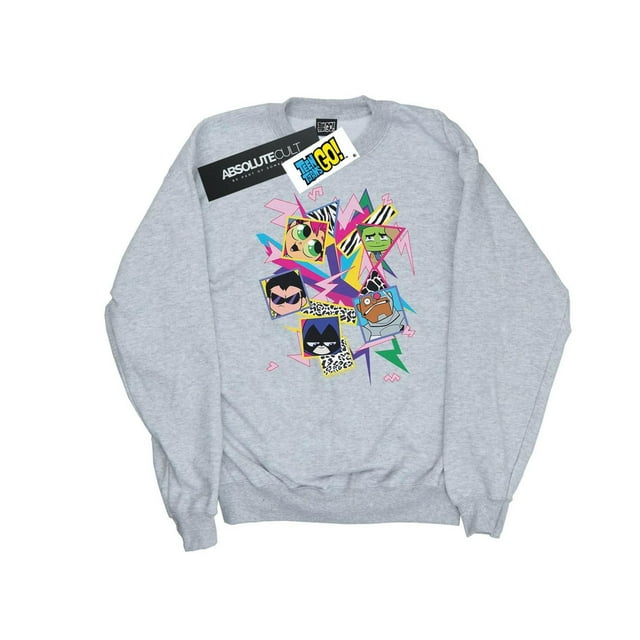 DC Comics Hommes Titans Adolescents Vont 80 Sweat-Shirt Icônes