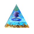 thumbnail image 2 of Pirámide de orgonitaamatistaperidotoenergía de cristal curativoartesanías de orgón (E) Wdftyju Para estrenar, 2 of 9