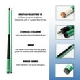 thumbnail image 3 of GSE Games & Sports Expert 58" 2-Piece Fiberglass Graphite Composite Billiard Pool Cue Stick for Commercial/Bar & House Use, 3 of 8