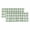 Grass Green, variant on Sage Green Buffalo Plaid Valances for Windows, Green White Checkered Farmhouse Light Filtering Kitchen Curtains, Rod Pocket Window Valance Curtains for Living Room Bedroom, 54" W x 18" L, 2 Panels