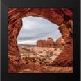 thumbnail image 1 of Kosterev, Anatoliy 20x20 Black Modern Framed Museum Art Print Titled - Rocks and Desert, 1 of 4