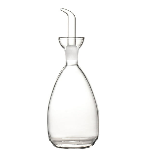 Olla de Aceite de Vidrio de Borosilicato Alto Botella de Condimento de Cocina Olla Creativa para Salsa de Soja