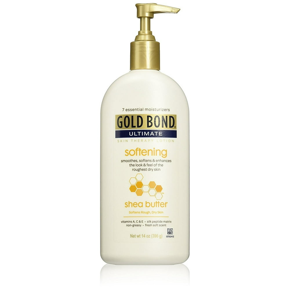 Gold Bond Ultimate Lotion, Skin Therapy, Softening, Shea Butter, 14 Oz