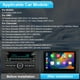 thumbnail image 3 of Android 13 [2G+32G] Radio de coche para GMC Sierra Yukon Chevrolet Buick Chevy Silverado, pantalla táctil de 8 pulgadas estéreo con GPS WiFi SWC inalámbrico CarPlay Android Auto, 3 of 5