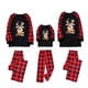 thumbnail image 1 of Pijama de manga larga con estampado navideño, conjunto de dos piezas para padres e hijos, ropa para el hogar, conjunto de pantalones navideñosTalla L de mujer5 modelos, 1 of 2