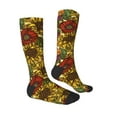 thumbnail image 3 of Balery Sunflower Printed Novelty Socks Men's Women's Crew Socks Sports Socks Knee High Socks Cotton Socks Quirky and Cool Socks, 3 of 9