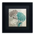 thumbnail image 2 of Trademark Fine Art "Chrysanthemums II" Canvas Art by Wellington Studio, Black Matte, Black Frame, 2 of 5