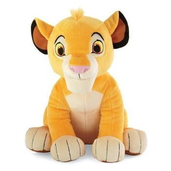 simba plush in pouch