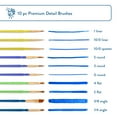 thumbnail image 3 of Hello Hobby 10 Piece Detail Brush Set, 3 of 9