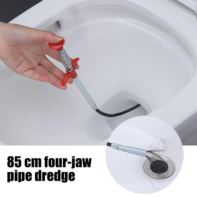 85cm Pipe Dredging Tools Drain Snake Drain Cleaner Sticks Clog Remover  Cleaning Tools Household For