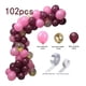 thumbnail image 2 of Kit de arco de globos con decoraciones de boda con purpurina Paillette para 102 piezas, 2 of 8