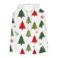 thumbnail image 5 of Zynoxe Women's Ugly Christmas Sweatshirt Drawstring Pullover Hoodies for Women Warm Fleece Long Sleeve Sweatshirt Fashionable Printed Sweatshirts with Kangaroo Pocket XL, 5 of 6