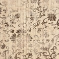 thumbnail image 4 of SAFAVIEH Infinity Felicity Overdyed Floral Polyester Area Rug, Yellow/Brown, 4' x 6', 4 of 6