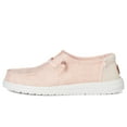 thumbnail image 4 of Zapatillas HEYDUDE Wendy para mujer con encaje de crochet rosa pálido talla 8M, 4 of 7